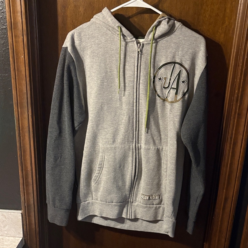 Jason Aldean Camo Zip Hoodie